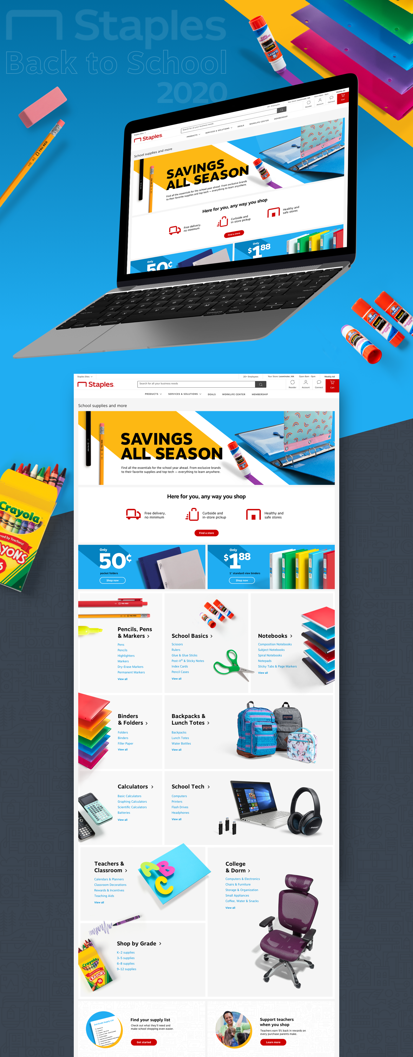 Staples Back to School